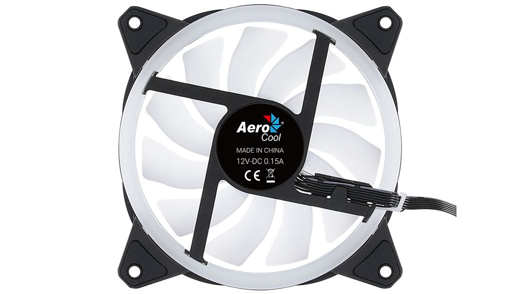 Aerocool Duo 12 ARGB 6-pin Computer case Fan 12 cm Black_5