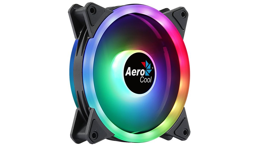 Aerocool Duo 12 ARGB 6-pin Computer case Fan 12 cm Black_6
