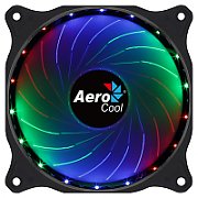 Aerocool COSMO12FRGB PC Fan 12cm LED RGB Molex Connector Silent Black_1