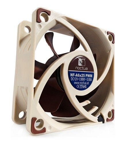 Noctua NF-A6x25 PWM Computer case Fan 6 cm Beige, Brown_3