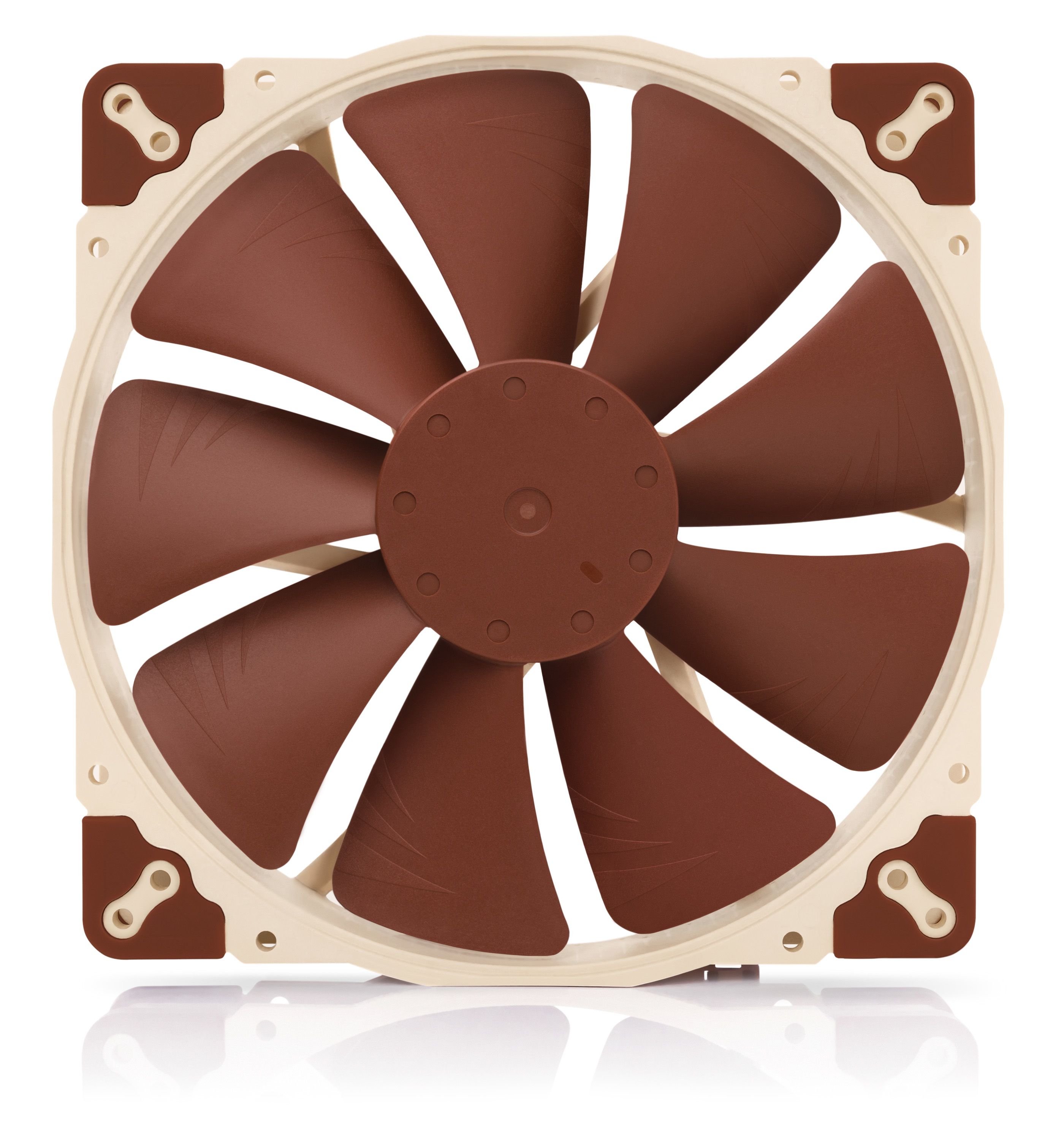 Noctua NF-A20 Computer case Fan 20 cm Beige, Brown_2