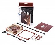 Noctua NF A12x25 ULN Computer case Fan 12 cm Beige, Red_5