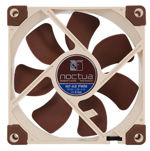 Noctua NF-A9 PWM computer cooling component Computer case Fan 9.2 cm Beige, Brown_4