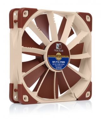 Noctua NOC-NF-F12-PWM computer cooling component Computer case Fan 12 cm Beige, Brown 1 pc(s)_2