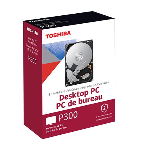 Toshiba HD3.5 SATA3 6TB P300 High Perform./5.4k  Puffer: 128 MB /;Disques durs et SSD;DD SSD DVD STR|Disques durs et SSD;24 mois garantie retour at..._3