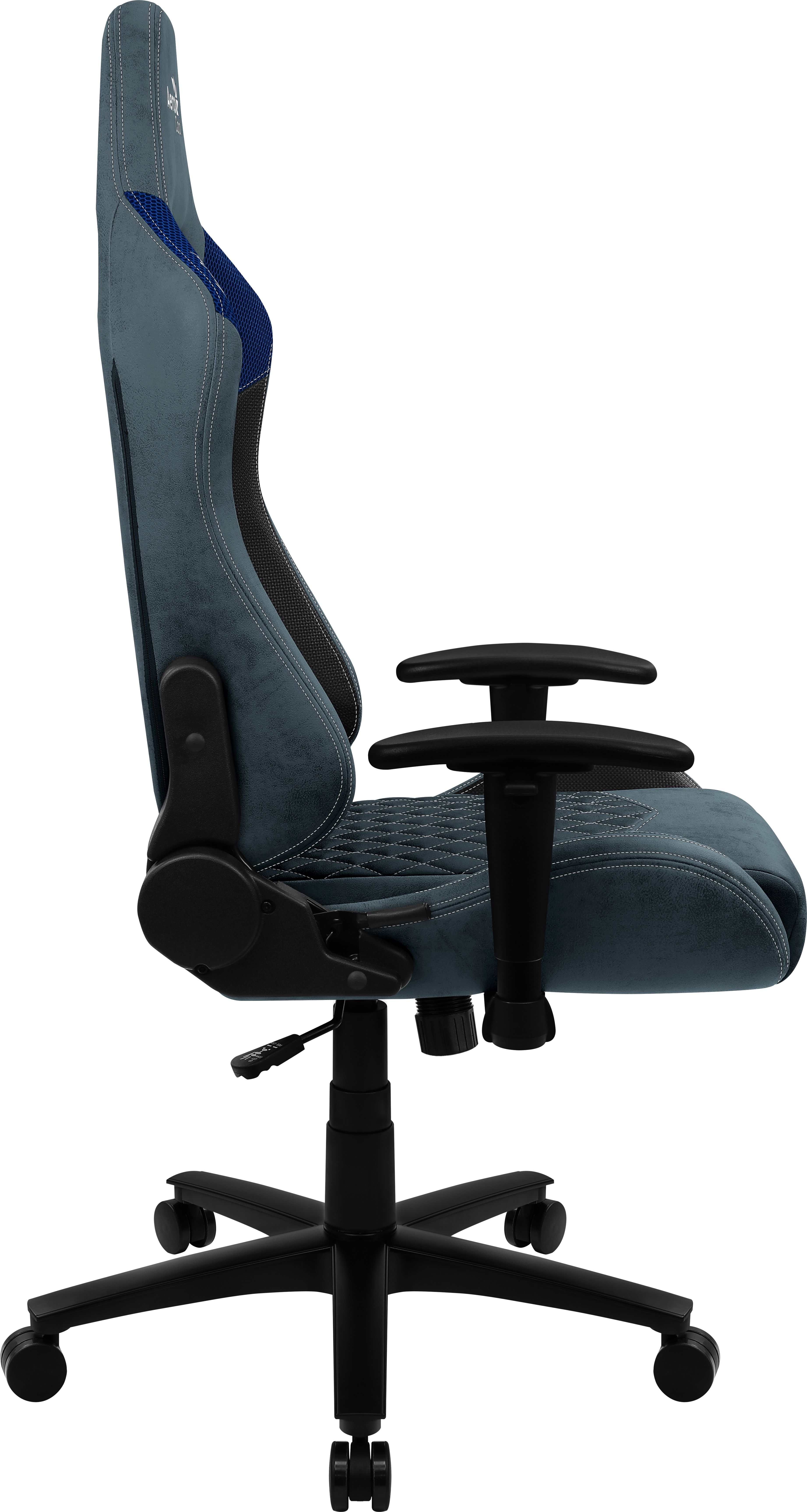 Aerocool DUKE AeroSuede Universal gaming chair Black,Blue_5