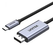 UNITEK V1409A cable gender changer USB-C DisplayPort Black, Grey_1