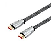 UNITEK Y-C136RGY HDMI cable 1 m HDMI Type A (Standard) Silver, Zinc_1