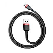 Cable Micro USB Baseus Cafule 1.5A 2m (red & black)_3