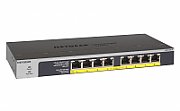 Netgear GS108LP Unmanaged Gigabit Ethernet (10/100/1000) Black, Gray 1U Power over Ethernet (PoE)_2