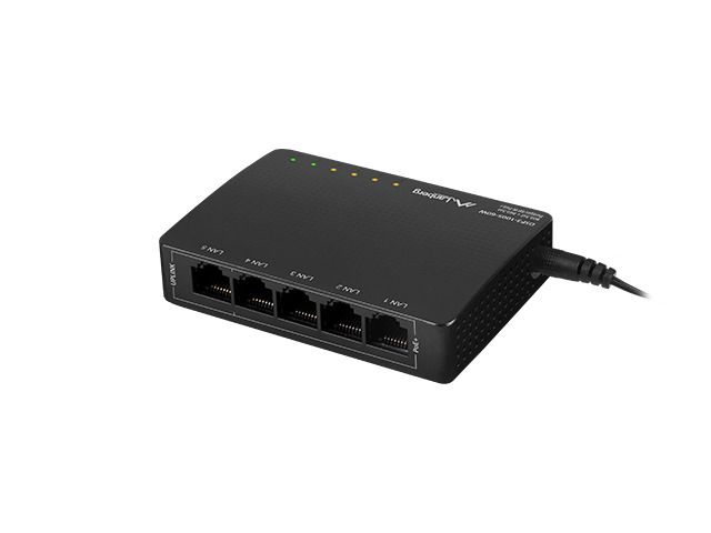 Lanberg Switch PoE DSP3-1005-60W  (5-port, 1Gb/s)_1