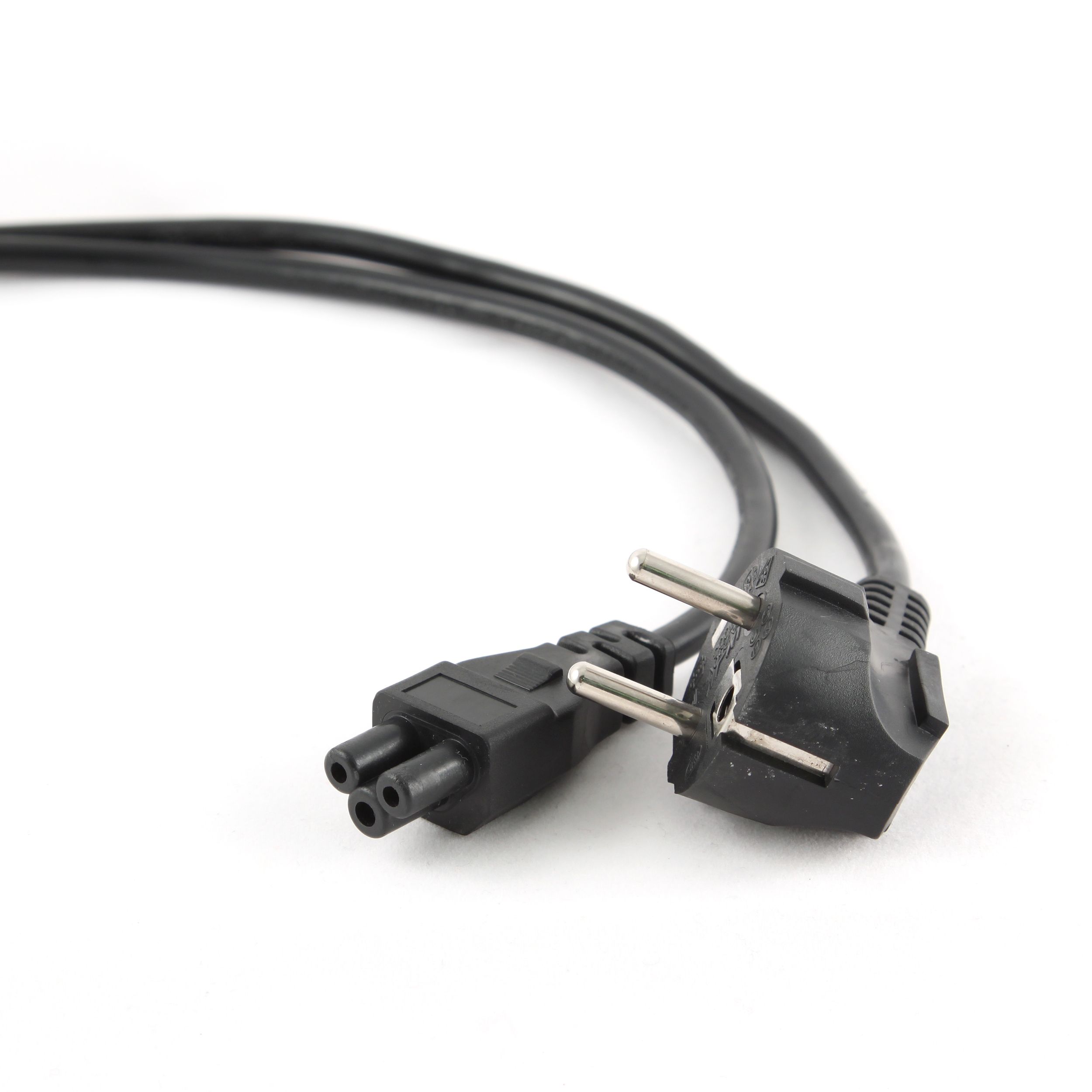 Gembird PC-186-ML12-1M power cable Black CEE7/7 C5 coupler_1