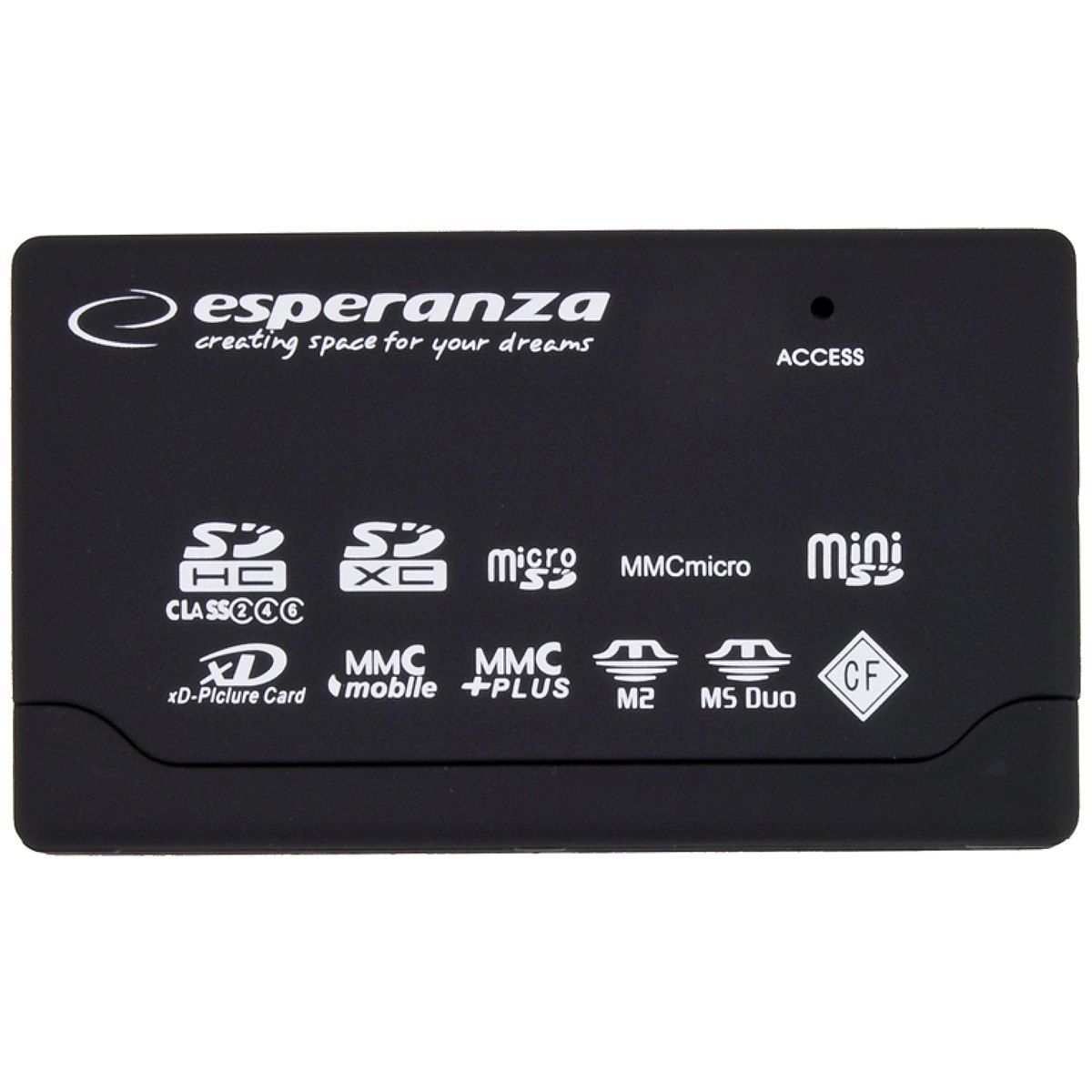 Esperanza EA119 card reader Black USB 2.0_1