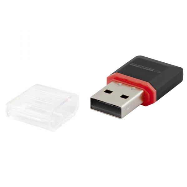 Esperanza EA134K card reader Black,Silver,Transparent USB 2.0_4