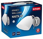 Activejet spot lamp NIKITA 1P E27 1x60W Nickel_1