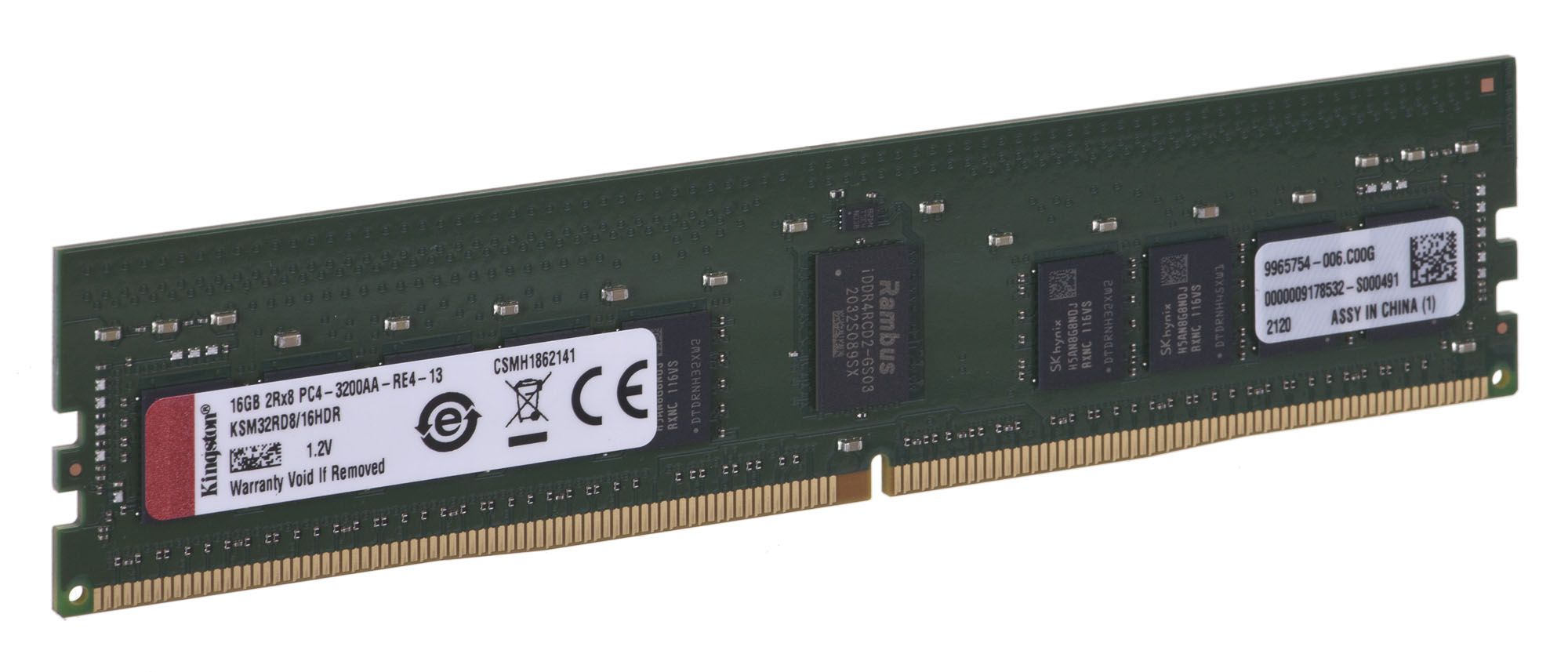 Kingston Technology KSM32RD8/16HDR memory module 16 GB 1 x 16 GB DDR4 3200 MHz ECC_3