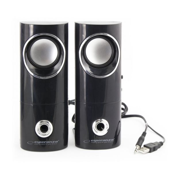 Esperanza 2.0 BEAT speaker set 2.0 channels 6 W Black_2