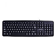 Esperanza EK129 keyboard USB QWERTY UK English Black_1