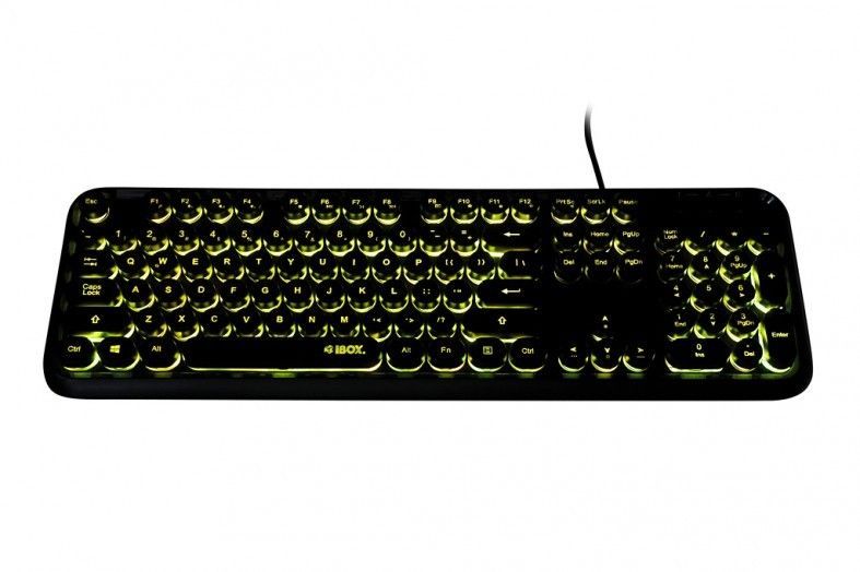 KEYBOARD I-BOX PULSAR IKS620, LED, WIRED_13