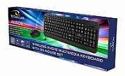 TITANUM TK109 Wireless set - USB keyboard + mouse Black_5