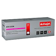 Activejet ATH-533N toner for HP printer; HP 304A CC533A, Canon CRG-718M replacement; Supreme; 3200 pages; magenta_1