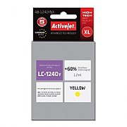 Activejet AB-1240YNX ink for Brother printer; Brother LC1220Bk/LC1240Bk replacement; Supreme; 12 ml; yellow_1