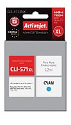 Activejet ACC-571CNX ink for Canon printer; Canon CLI-571C XL replacement; Supreme; 12 ml; cyan_3