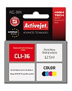 Activejet ACC-36N ink for Canon printer; Canon PGI-36 replacement; Supreme; 12.5 ml; color_1