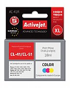 Activejet AC-41R ink for Canon printer; Canon CL-41/CL-51 replacement; Premium;18 ml; color_1