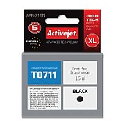 Activejet AEB-711N ink for Epson printer, Epson T0711, T0891 replacement; Supreme; 15 ml; black_1