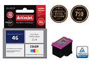 Activejet AH-46CR ink for HP printer; HP 46 CZ638AA replacement; Premium; 21 ml; color_2