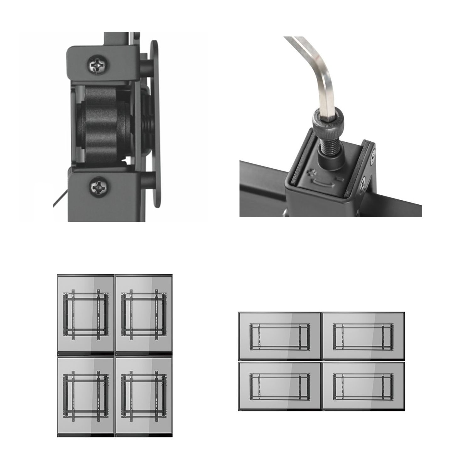 Maclean MC-846 Ultra thin TV mount 55 