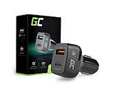 Green Cell CAD33 Car charger USB Quick Charge 42W + USB-C Power Delivery 30W_1