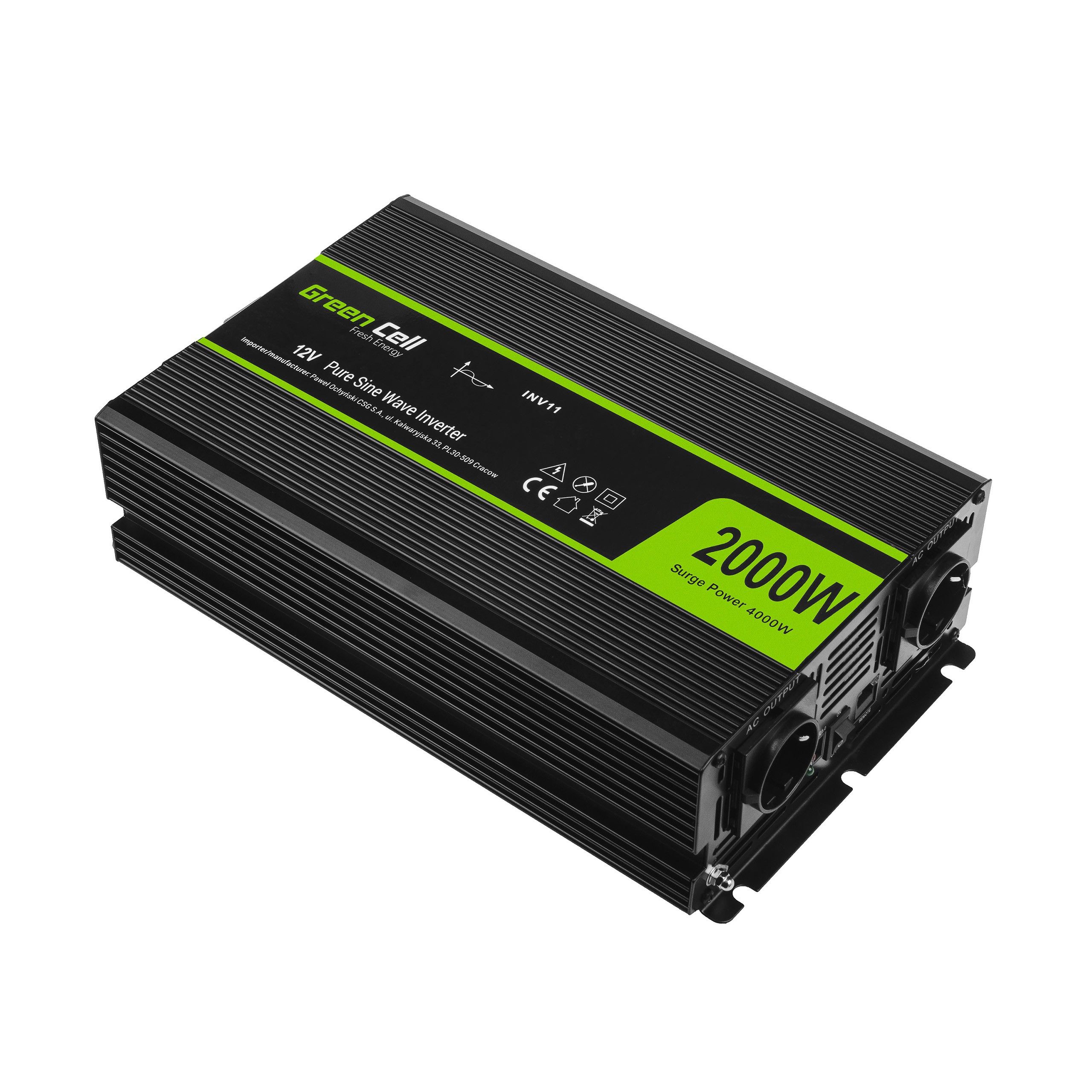 Green Cell INV11 power adapter/inverter Auto 12 W_2