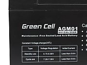 Green Cell AGM Battery 6V 12Ah - Batterie - 12.000 mAh Sealed Lead Acid (VRLA)_3