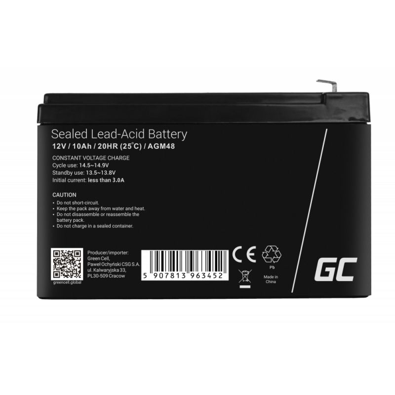 Green Cell AGM48 UPS battery Sealed Lead Acid (VRLA) 12 V 10 Ah_4