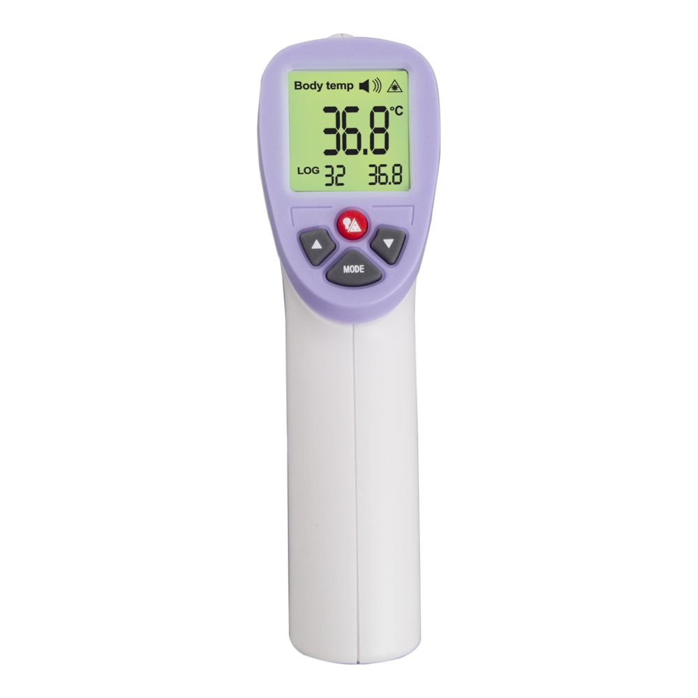 Esperanza ECT002 digital body thermometer Remote sensing thermometer Purple, White Ear, Forehead, Oral, Rectal, Underarm Buttons_2