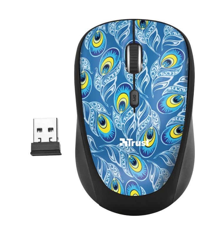 Trust Yvi mouse RF Wireless Optical 1600 DPI Ambidextrous_2