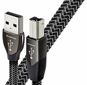 Cablu USB A-B AudioQuest Diamond 1.5m, DBS Black, Solid 100% Silver_1