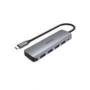 UNITEK H1107A interface hub USB 3.2 Gen 1 (3.1 Gen 1) Type-A 5000 Mbit/s Grey_1