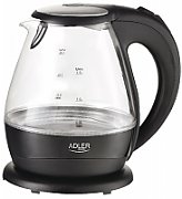 Adler AD 1224 electric kettle 1.5 L Black,Transparent 2000 W_1