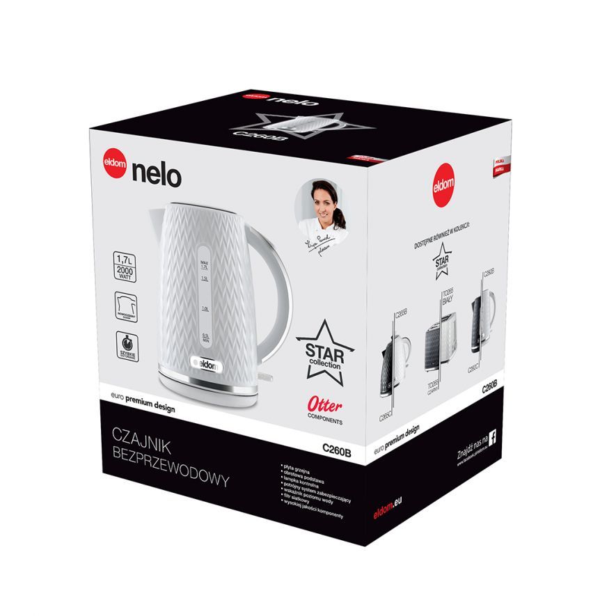 Kettle Eldom C260B NELO white_4