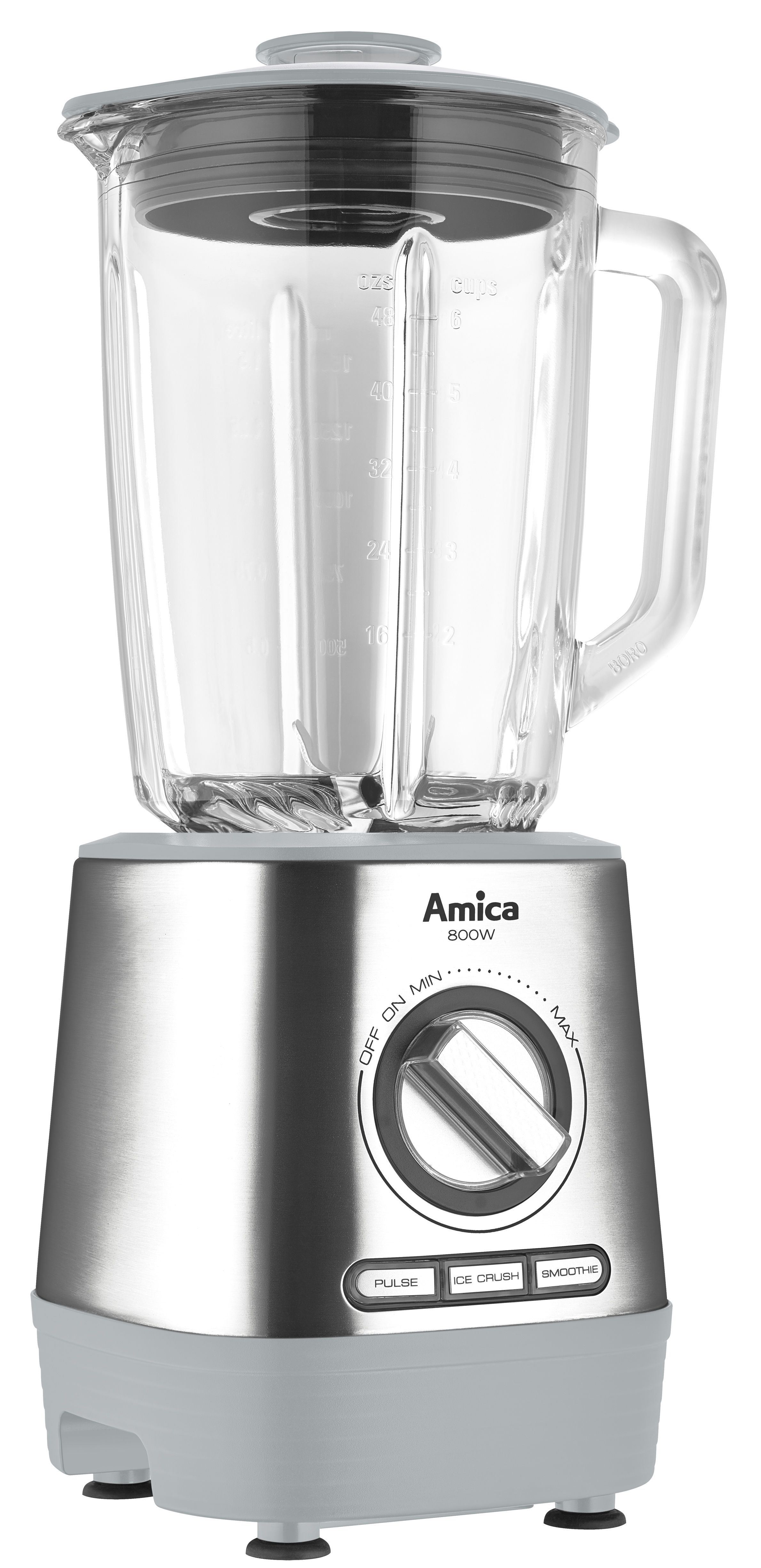 Amica BTM5012 blender 1.5 L Tabletop blender 800 W Stainless steel_7