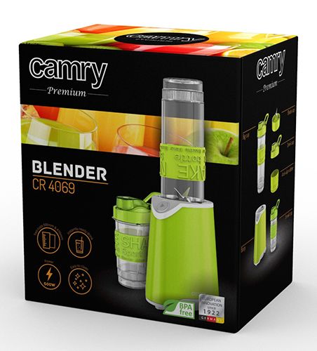 Camry CR 4069 blender 600 L Cooking blender Green,Transparent,White 500 W_7