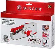 SINGER Stitch Sew Quick Mini mechanical sewing machine AA Battery White_4