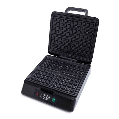 Adler AD 3036 waffle iron 4 waffle(s) Black,Grey 1500 W_2