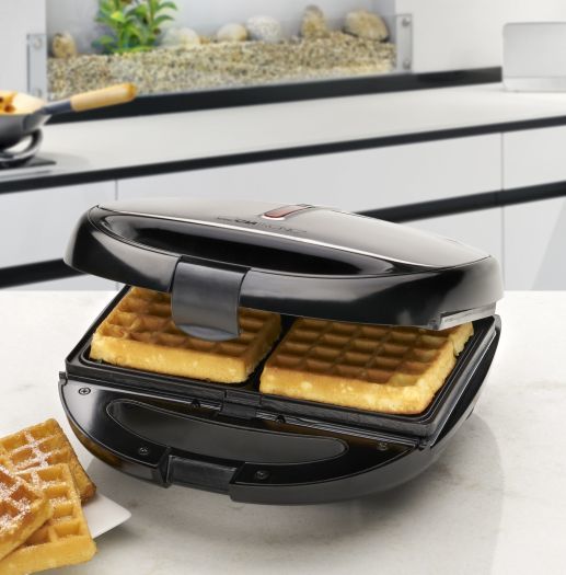 Clatronic ST/WA 3670 sandwich maker 800 W Black,Stainless steel_2