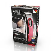 Adler AD 2825 hair trimmers/clipper Black,Red_9