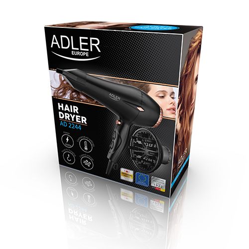 Adler AD 2244 hair dryer Black,Bronze 2000 W_9