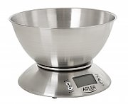 Adler AD 3134 Electronic kitchen scale Stainless steel Round_1